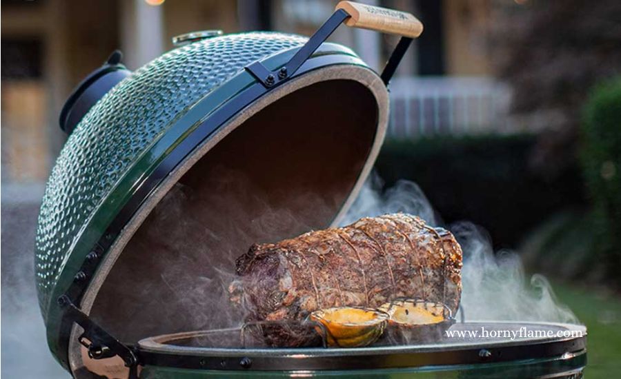 how long to cook prime rib on big green egg